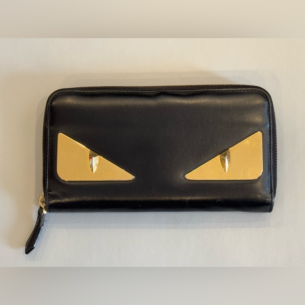 Fendi Monster in Black and Gold